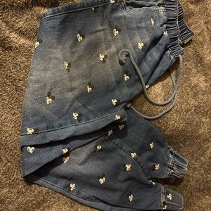 Women’s small Mickey jogger jeans